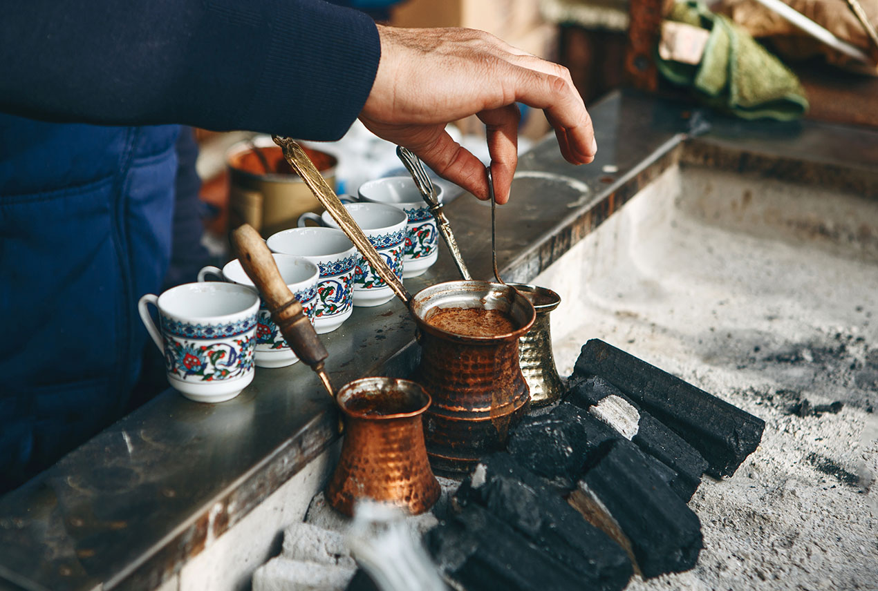 Le café turc, une boisson et des traditions