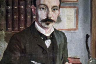 Portrait of Martí painted in 1891 by the Swedish painter Hernann Norman. Oil on canvas.