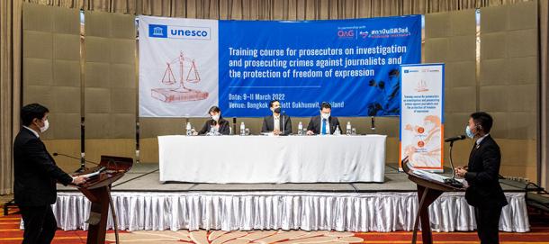 Bangkok prosecutors training