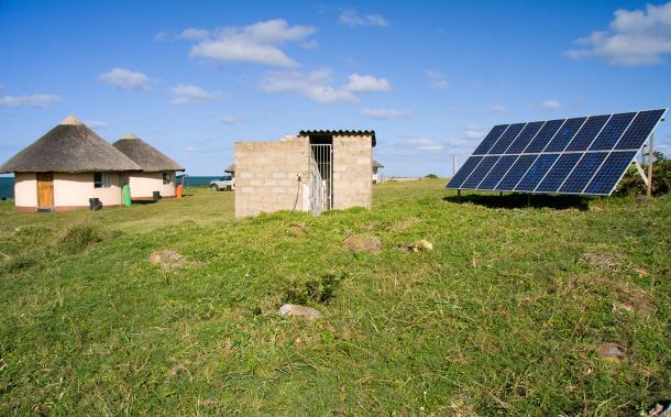 using solar energy in rural Africa